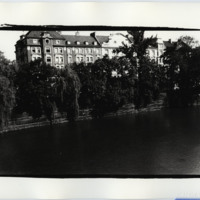 Building Next to River