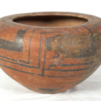 Black and Red Bowl from Southwest
