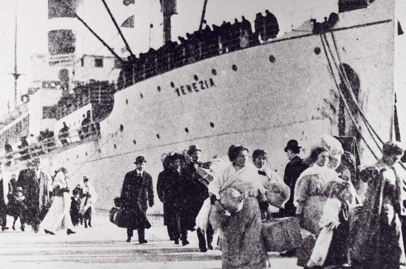 Passengers on the Venezia land at State Pier One