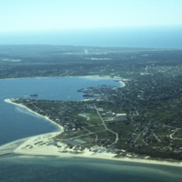 Massachusetts: Nantucket Island (Aerial)