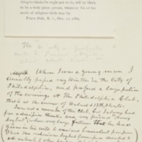 Letter to James Angell, 1891-02-21