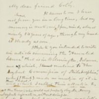 Letter to Luther Colby, 1890-11-11